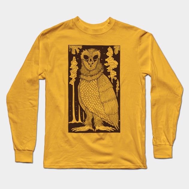 Chickcharnee Long Sleeve T-Shirt by Ballyraven